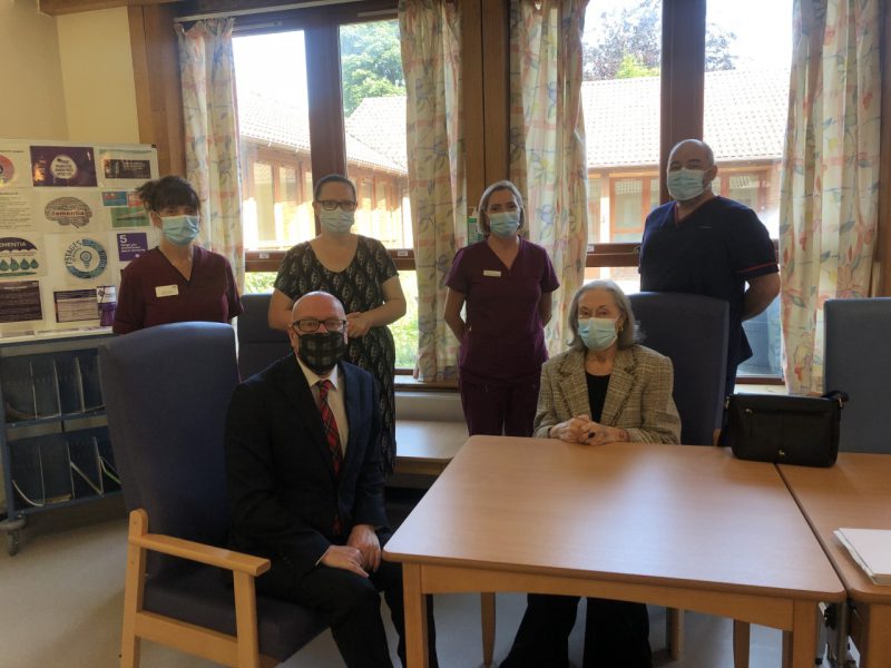 6 people pictured in Liberton Day Hospital